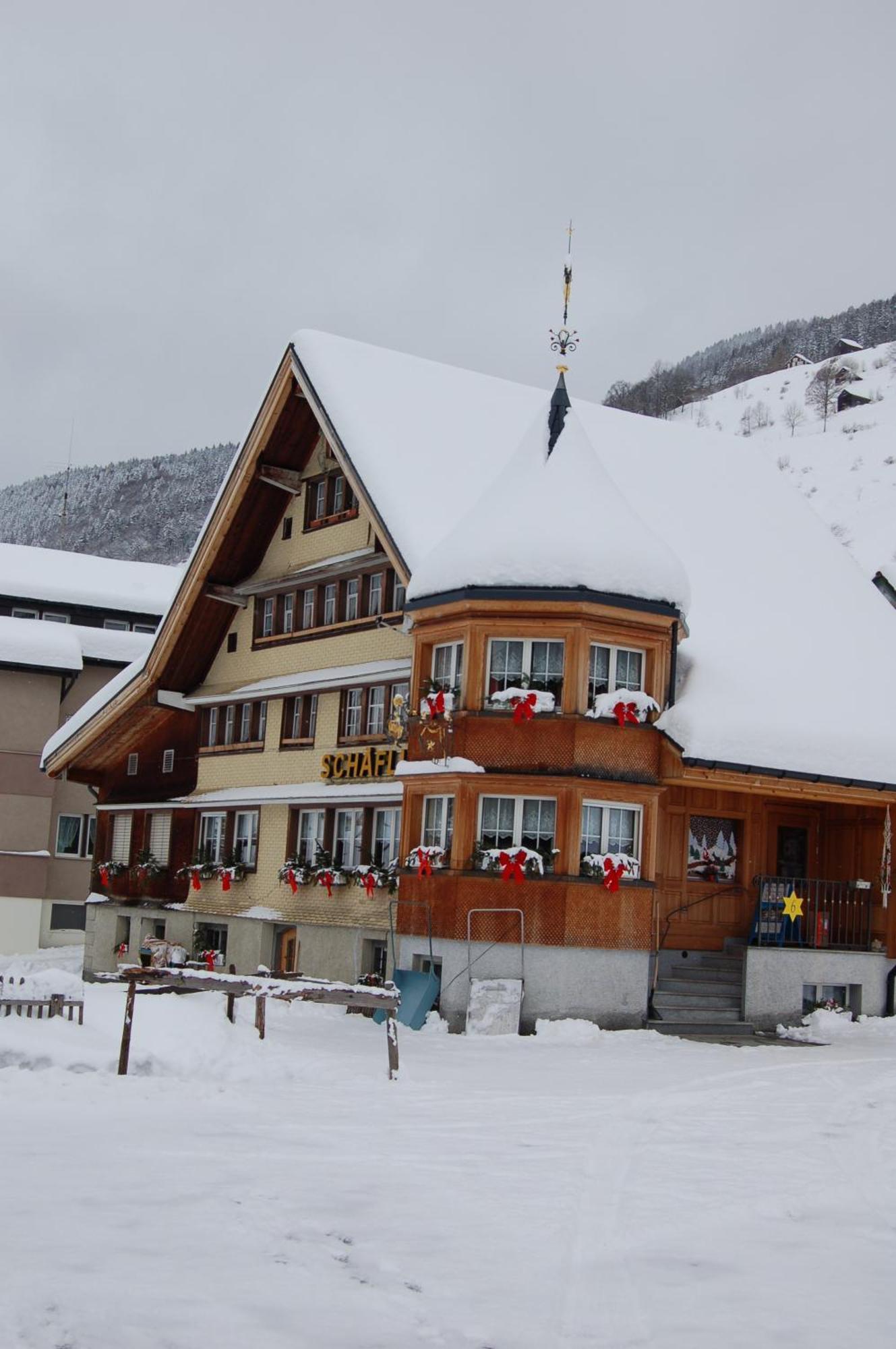 Gasthaus Schaefli Alt St. Johann ภายนอก รูปภาพ
