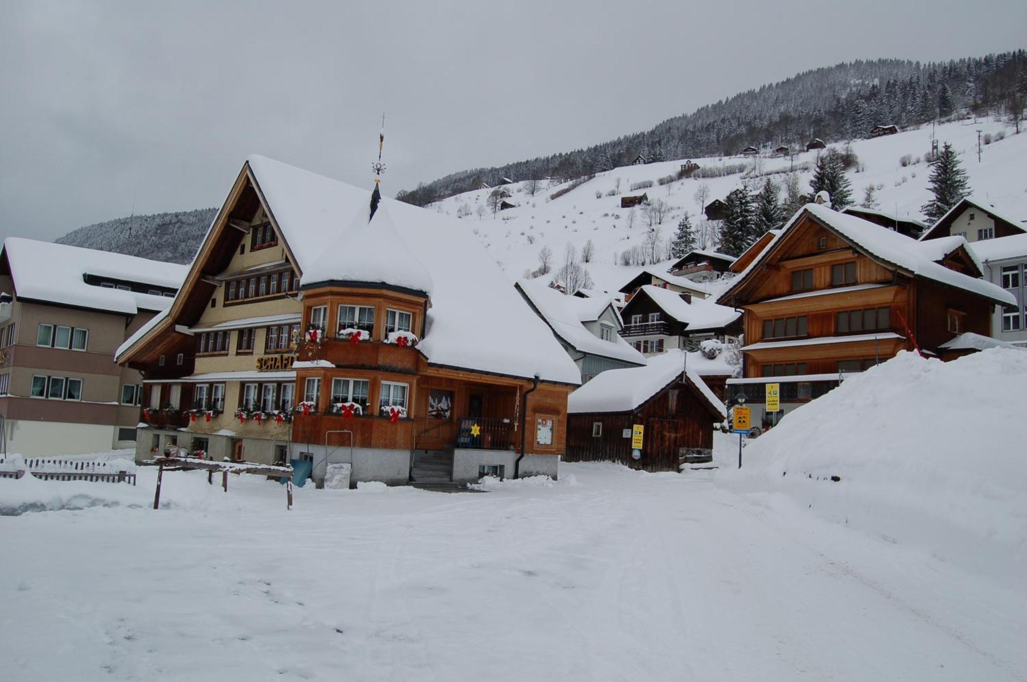 Gasthaus Schaefli Alt St. Johann ภายนอก รูปภาพ