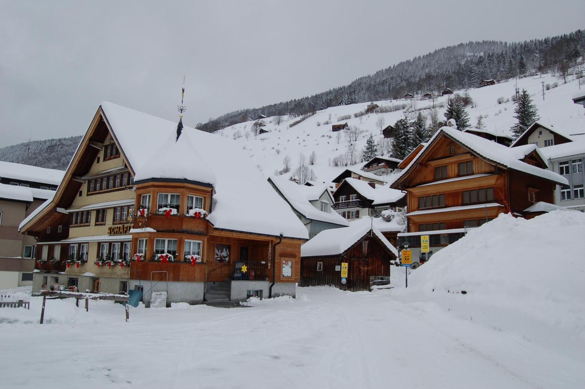 Gasthaus Schaefli Alt St. Johann ภายนอก รูปภาพ