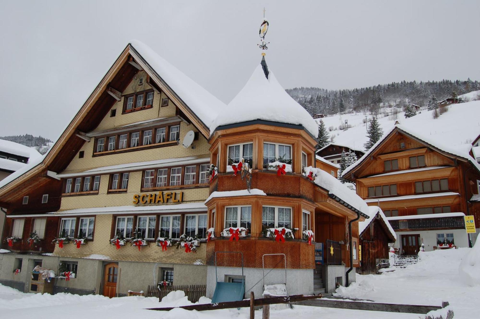 Gasthaus Schaefli Alt St. Johann ภายนอก รูปภาพ